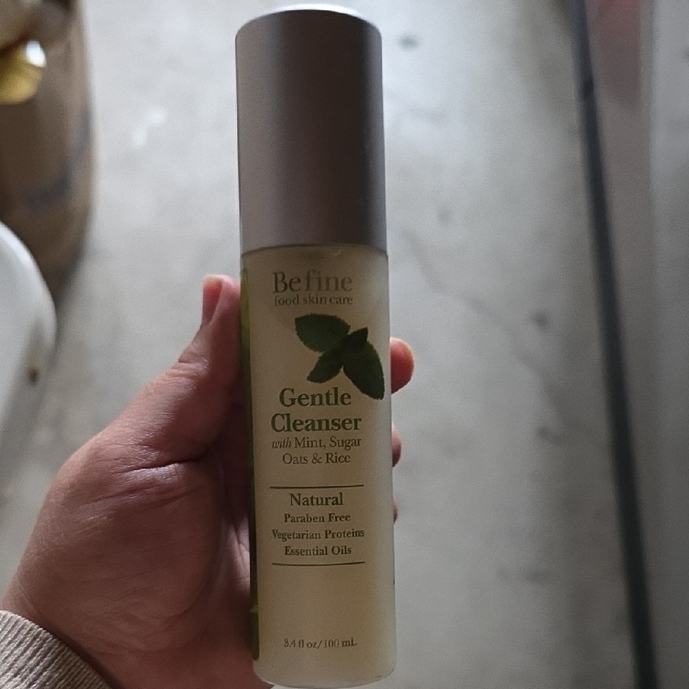 BeFine Natural Gentle Cleanser with Mint - Paraben-Free Skincare